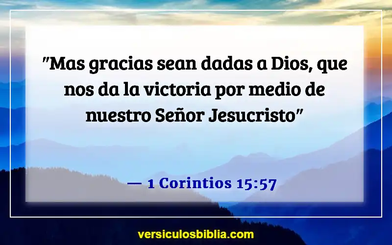 Versículos bíblicos sobre romper maldiciones (1 Corintios 15:57)