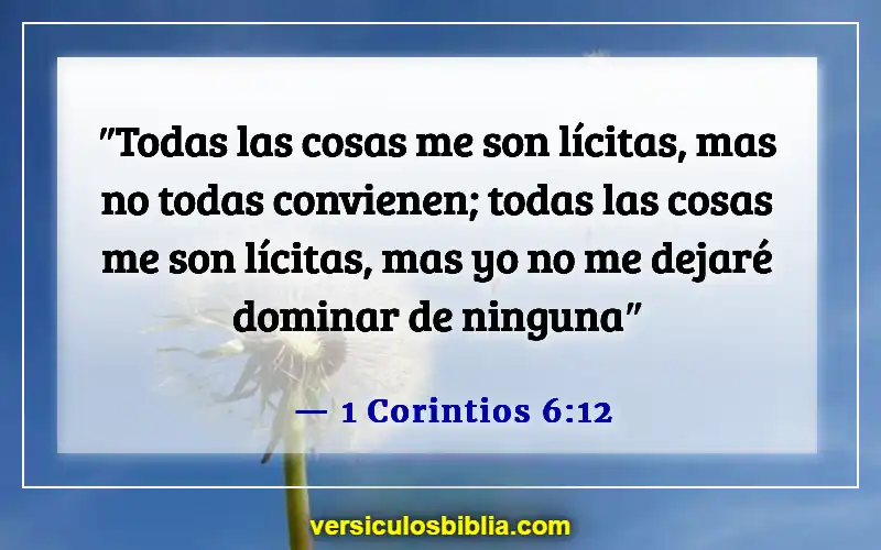 Versículos de la Biblia sobre la libertad en Cristo (1 Corintios 6:12)