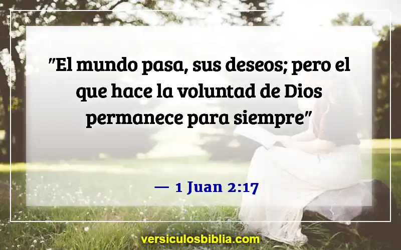 Versículos de la Biblia sobre obedecer a Dios (1 Juan 2:17)