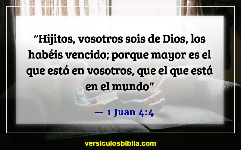 Versículos de la Biblia sobre superar el rechazo (1 Juan 4:4)