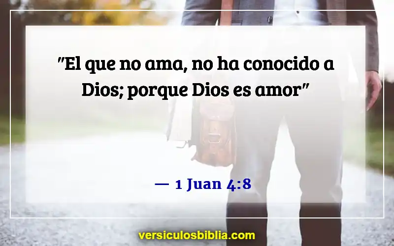 Versículos de la Biblia sobre la fe, el amor y la gracia (1 Juan 4:8)