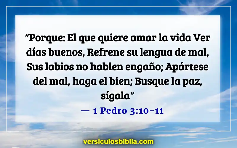 Versículos de la Biblia sobre esposos abusivos (1 Pedro 3:10-11)