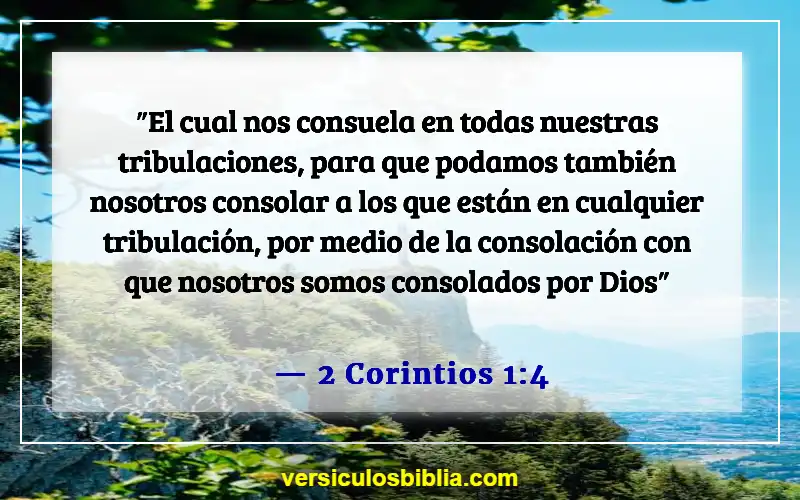 Versículos de la Biblia sobre hacer el mundo mejor (2 Corintios 1:4)