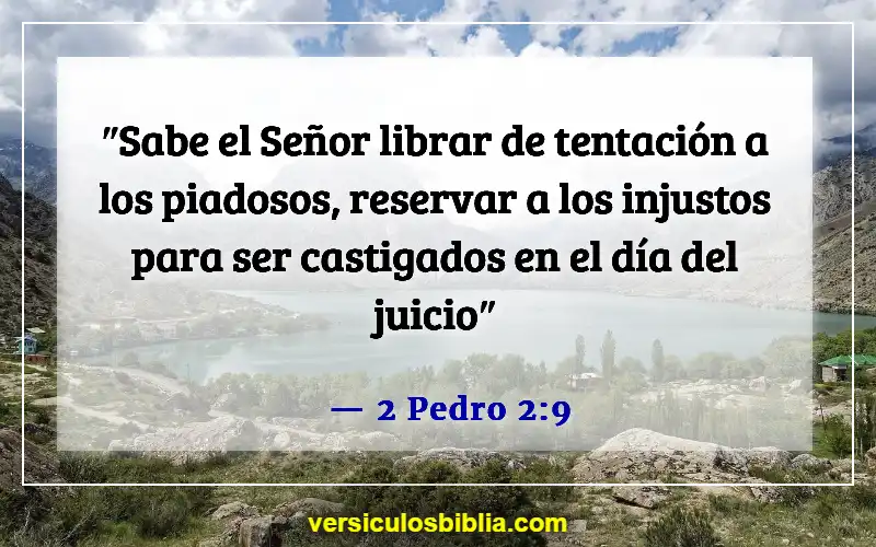 Versículos bíblicos sobre el mal en el mundo (2 Pedro 2:9)