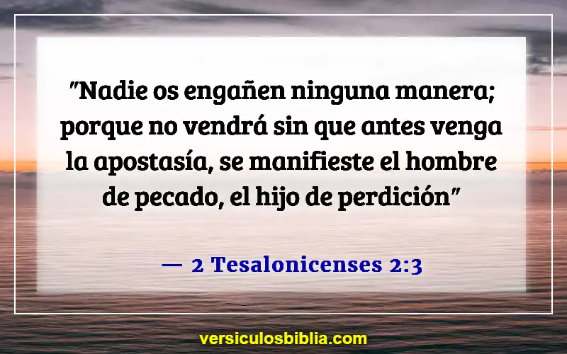 Versículos de la Biblia sobre las personas que manipulan (2 Tesalonicenses 2:3)