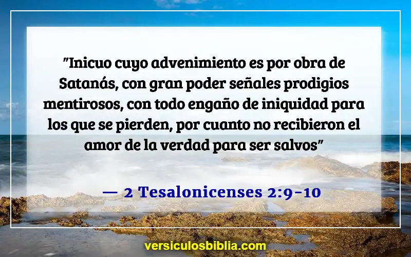 Versículos de la Biblia sobre la caza de fantasmas (2 Tesalonicenses 2:9-10)