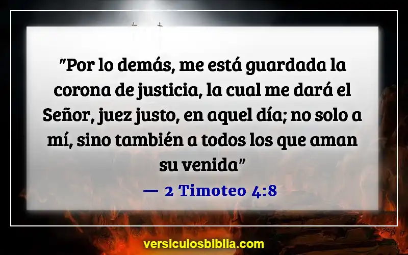 Versículos de la Biblia sobre el hombre de Dios (2 Timoteo 4:8)