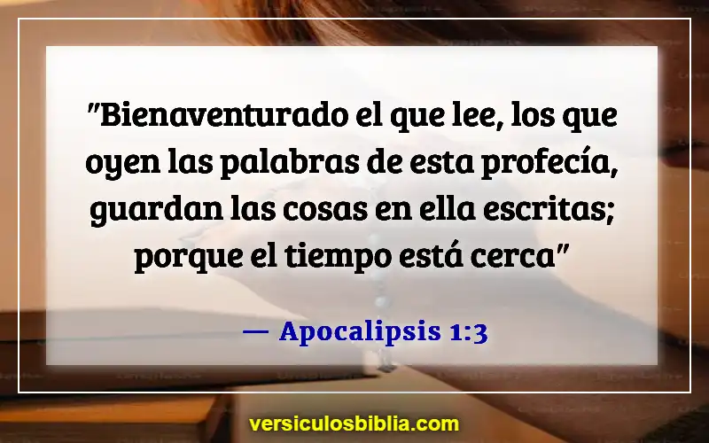 Versículos de la Biblia sobre el hombre de Dios (Apocalipsis 1:3)