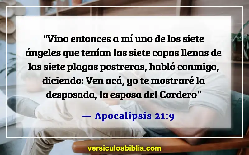 Versículos de la Biblia sobre la novia y el novio (Apocalipsis 21:9)