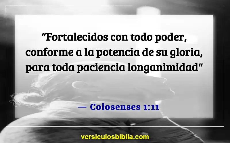 Versículos bíblicos sobre el dolor (Colosenses 1:11)