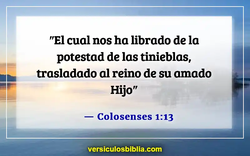 Versículos bíblicos sobre el Reino de Dios (Colosenses 1:13)