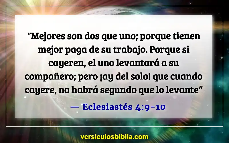 Versículos de la Biblia sobre el abuso en el matrimonio (Eclesiastés 4:9-10)