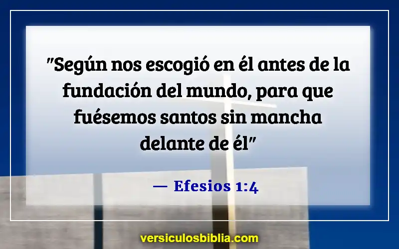 Versículos de la Biblia sobre los Elegidos (Efesios 1:4)