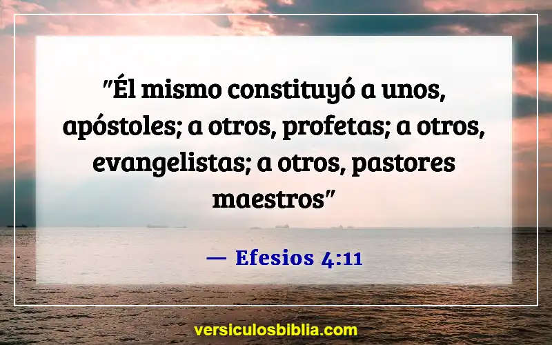 Versículos de la Biblia sobre las calificaciones de un anciano (Efesios 4:11)