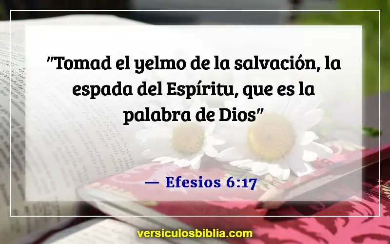 Versículos de la Biblia sobre la inspiración divina (Efesios 6:17)