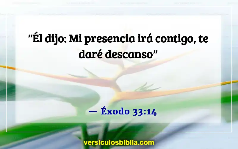 Versículos bíblicos sobre la aventura (Éxodo 33:14)