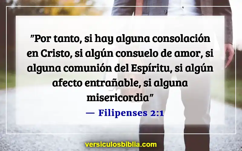 Versículos de la Biblia sobre la Divina Misericordia (Filipenses 2:1)