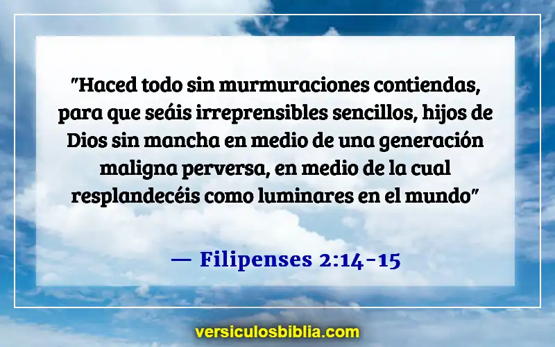 Versículos de la Biblia sobre el abuso en el matrimonio (Filipenses 2:14-15)