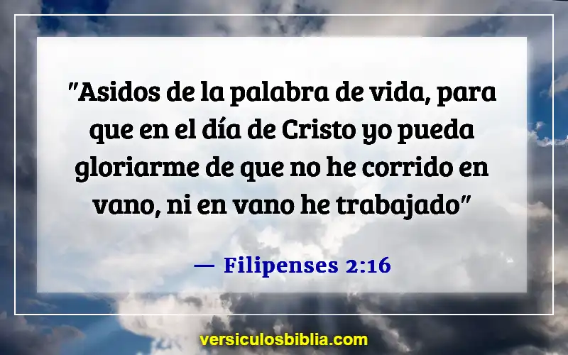 Versículos de la Biblia sobre la inspiración divina (Filipenses 2:16)