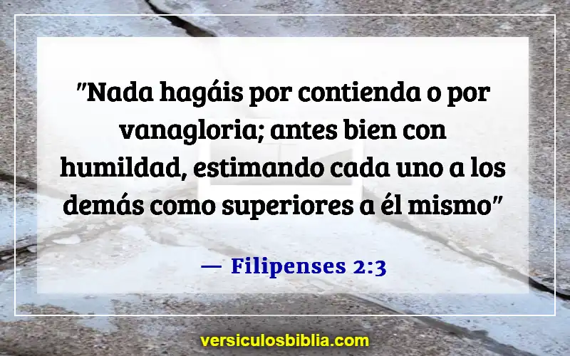 Versículos bíblicos sobre servir a los demás (Filipenses 2:3)