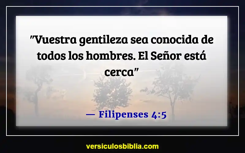 Versículos de la Biblia sobre el abuso en el matrimonio (Filipenses 4:5)