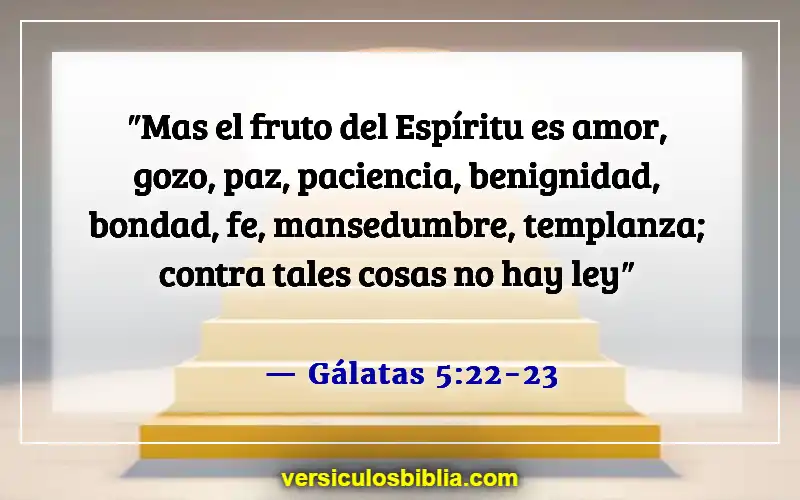 Versículos de la Biblia sobre el hombre como cabeza del hogar (Gálatas 5:22-23)