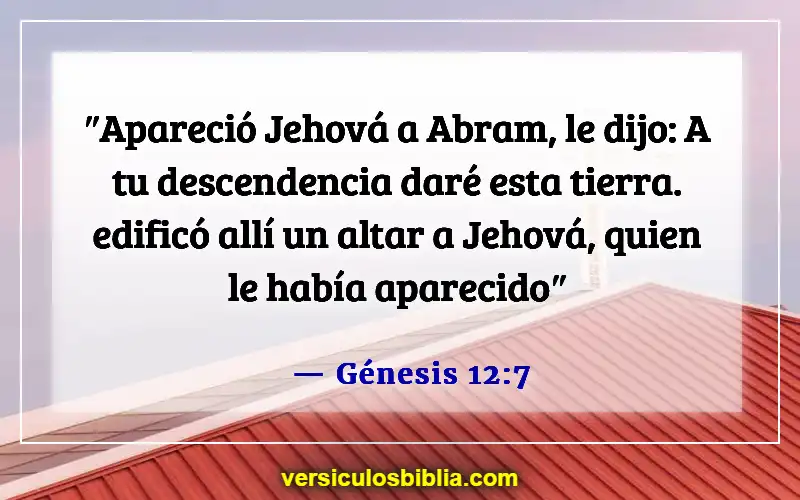 Versículos de la Biblia sobre la Tierra Prometida (Génesis 12:7)