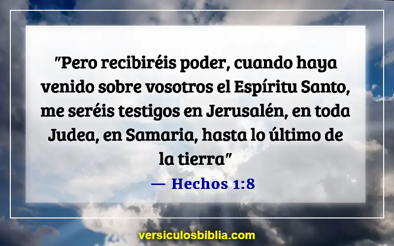 Versículos de la Biblia sobre los dones de Dios (Hechos 1:8)