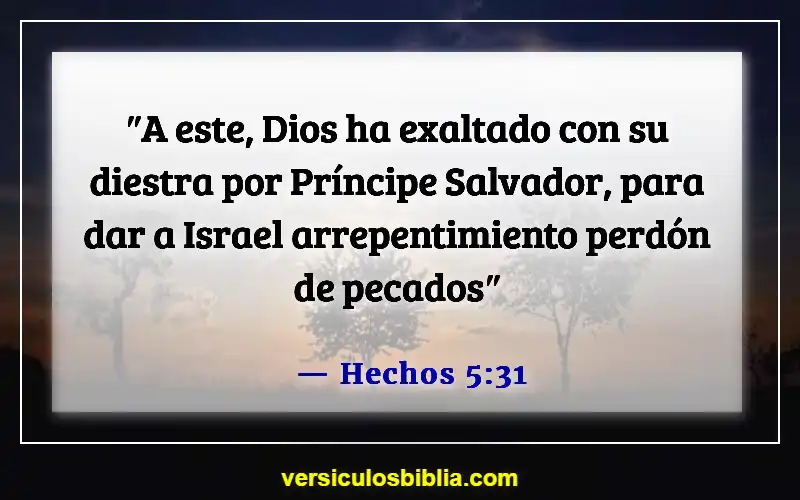 Versículos de la Biblia sobre la Exaltación de Cristo (Hechos 5:31)