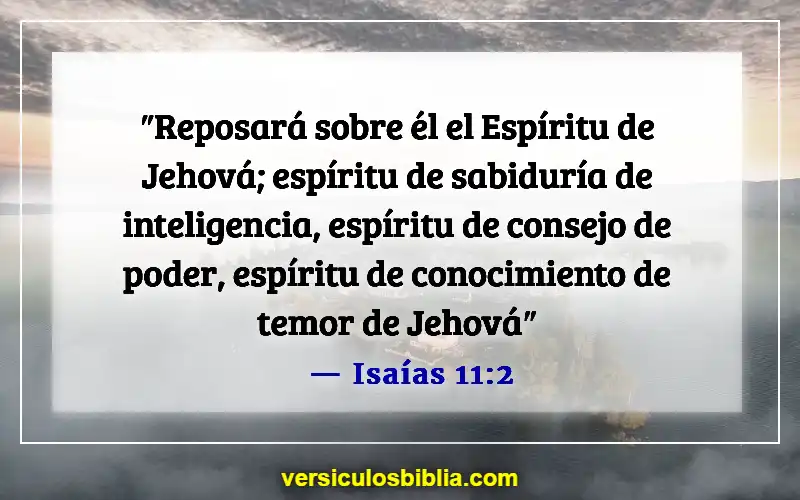 Versículos de la Biblia sobre los dones de Dios (Isaías 11:2)