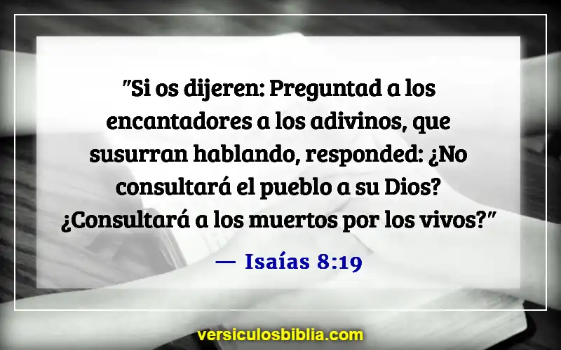 Versículos de la Biblia sobre la caza de fantasmas (Isaías 8:19)