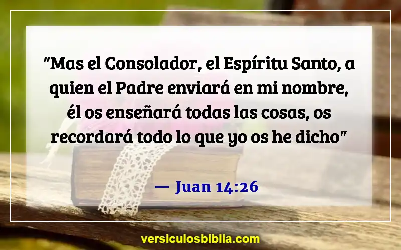 Versículos de la Biblia sobre la inspiración divina (Juan 14:26)