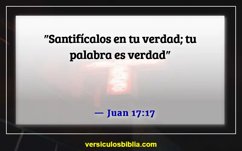 Versículos de la Biblia sobre la inspiración divina (Juan 17:17)