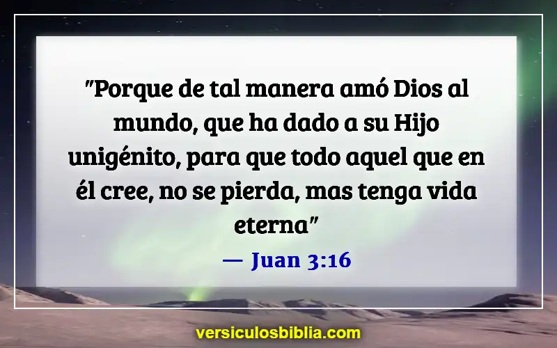 Versículos de la Biblia sobre los dones de Dios (Juan 3:16)