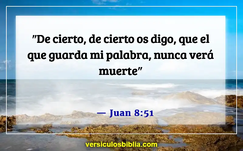 Versículos de la Biblia sobre obedecer a Dios (Juan 8:51)