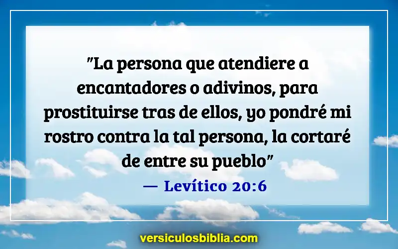 Versículos de la Biblia sobre la caza de fantasmas (Levítico 20:6)