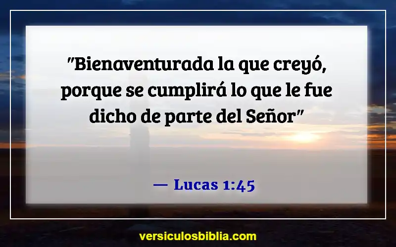 Versículos bíblicos sobre mujeres cristianas (Lucas 1:45)