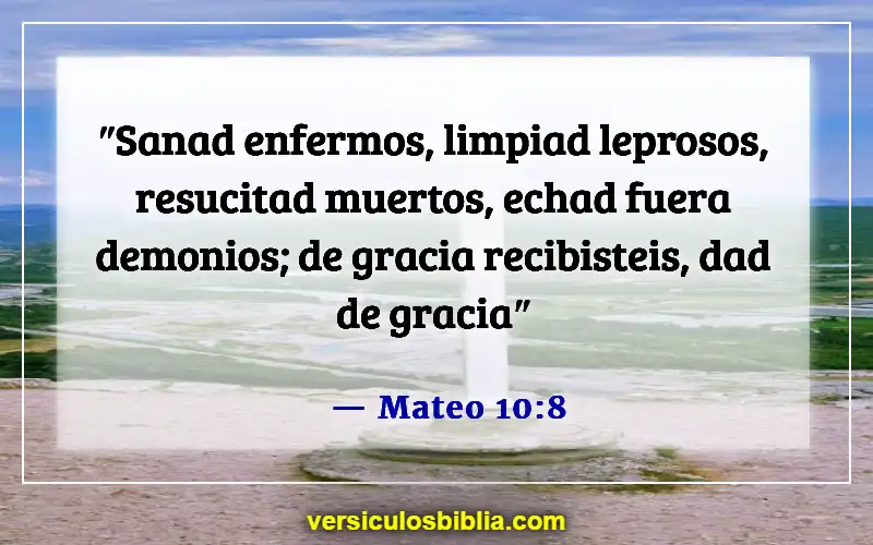 Versículos de la Biblia sobre los dones de Dios (Mateo 10:8)