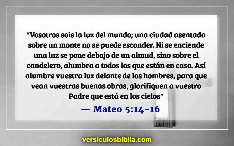 Versículos bíblicos sobre la aventura (Mateo 5:14-16)