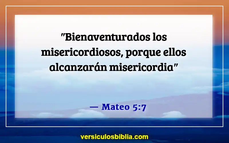 Versículos de la Biblia sobre la Divina Misericordia (Mateo 5:7)