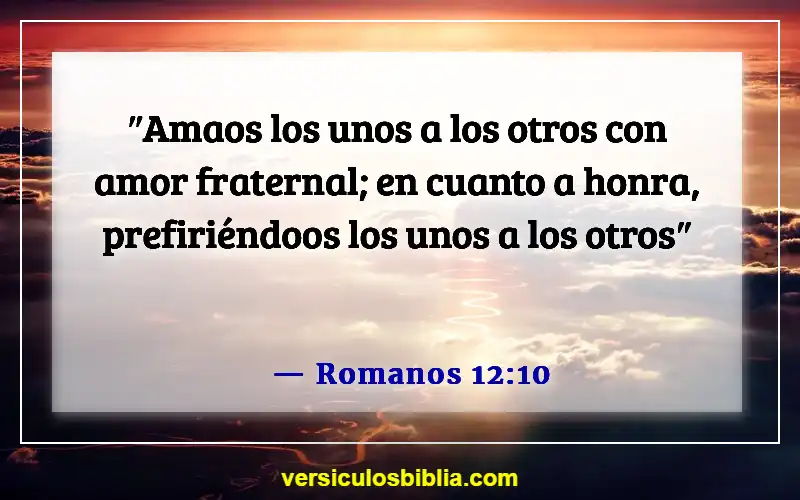 Versículos de la Biblia sobre honrar a los líderes (Romanos 12:10)