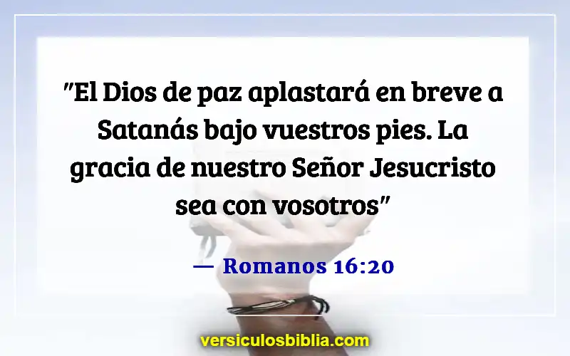 Versículos bíblicos sobre romper maldiciones (Romanos 16:20)