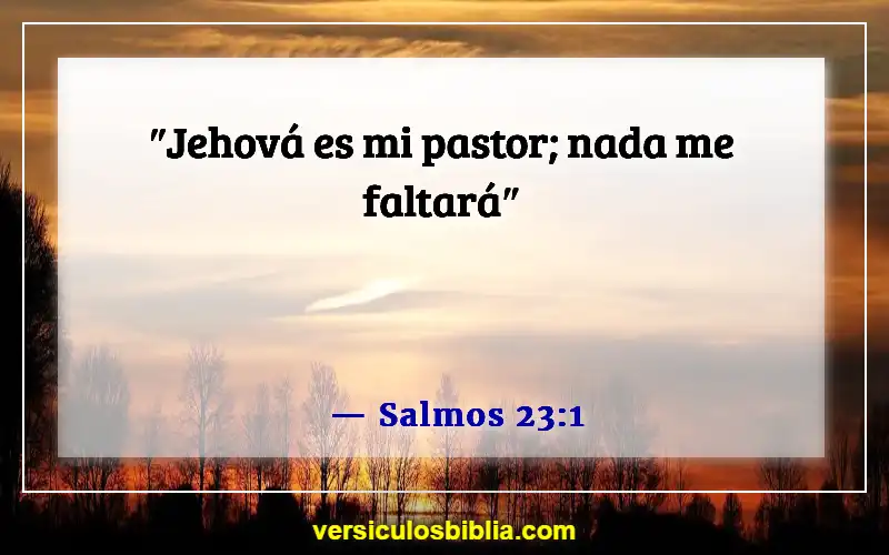 Versículos bíblicos sobre confiar en Dios (Salmos 23:1)