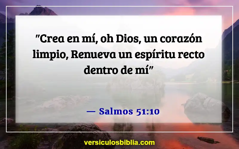 Versículos de la Biblia sobre malos pensamientos (Salmos 51:10)