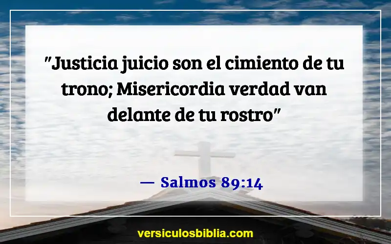 Versículos de la Biblia sobre la Divina Misericordia (Salmos 89:14)