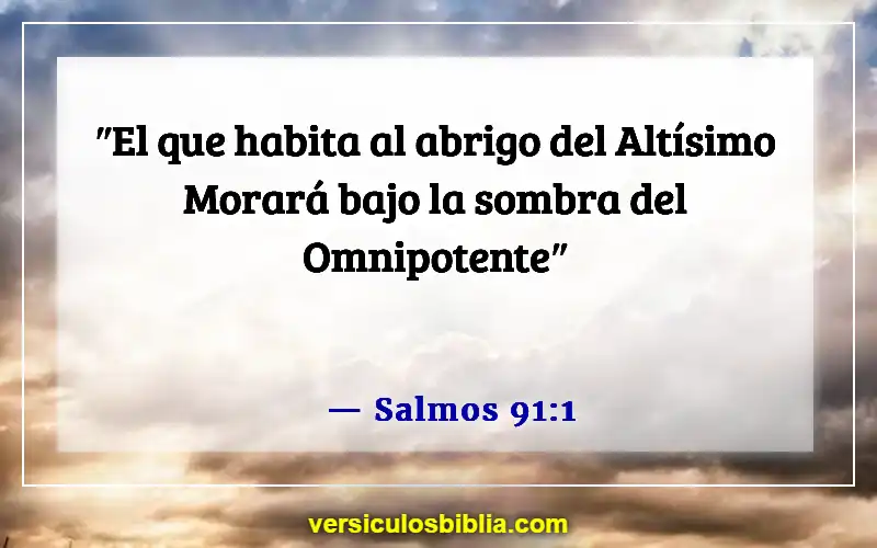 Versículos de la Biblia sobre el tiempo de quietud (Salmos 91:1)