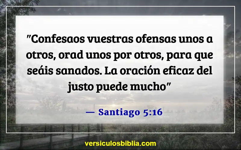 Versículos de la Biblia sobre el hombre de Dios (Santiago 5:16)