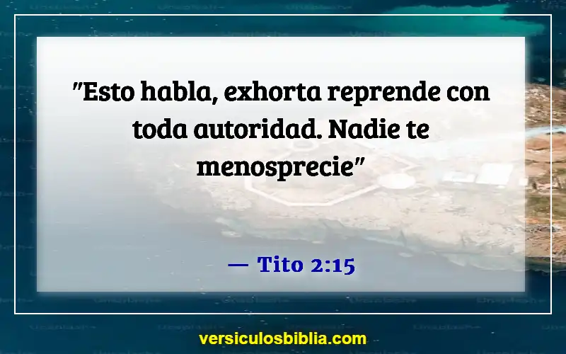 Versículos bíblicos sobre las calificaciones de los ancianos (Tito 2:15)