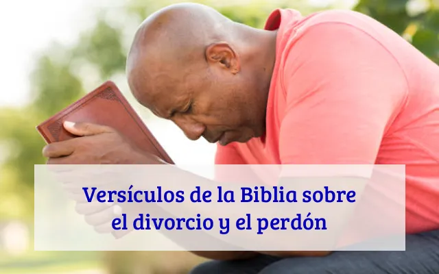 Versículos de la Biblia sobre el divorcio y el perdón