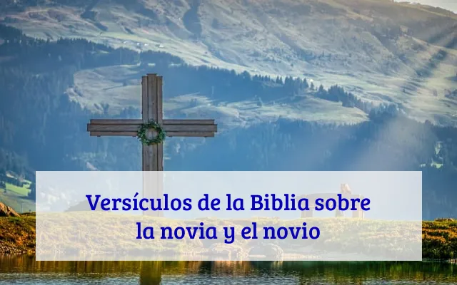 Versículos de la Biblia sobre la novia y el novio